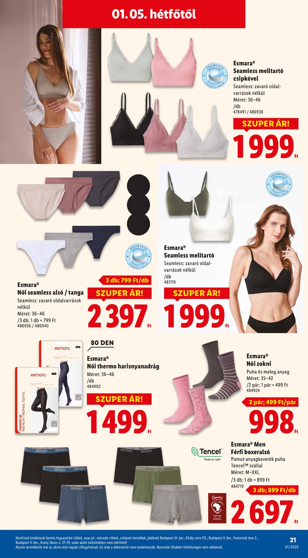 Lidl akciós újság 2026.01.02-től - 21. oldal.