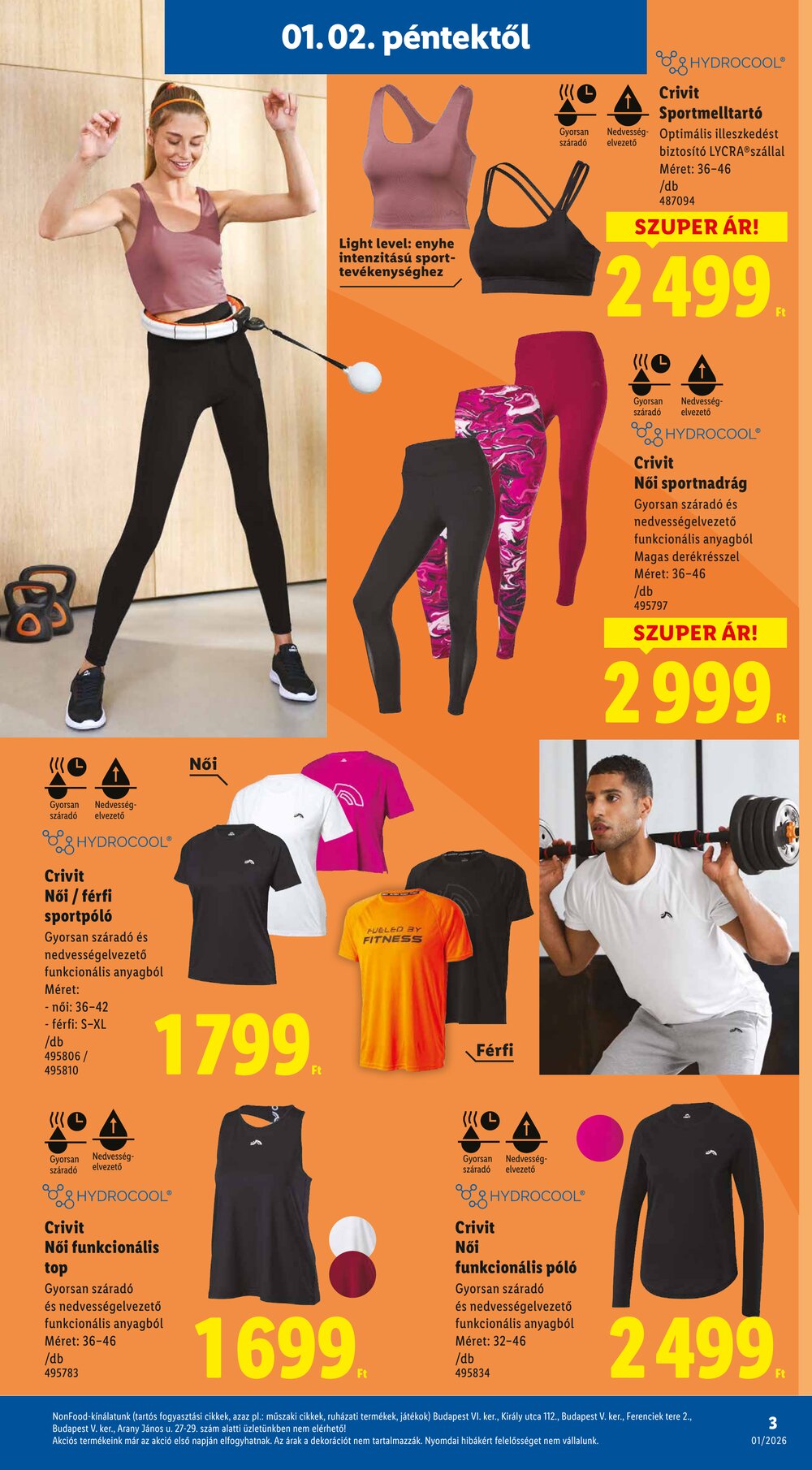 Lidl akciós újság 2026.01.02-től - 3. oldal.