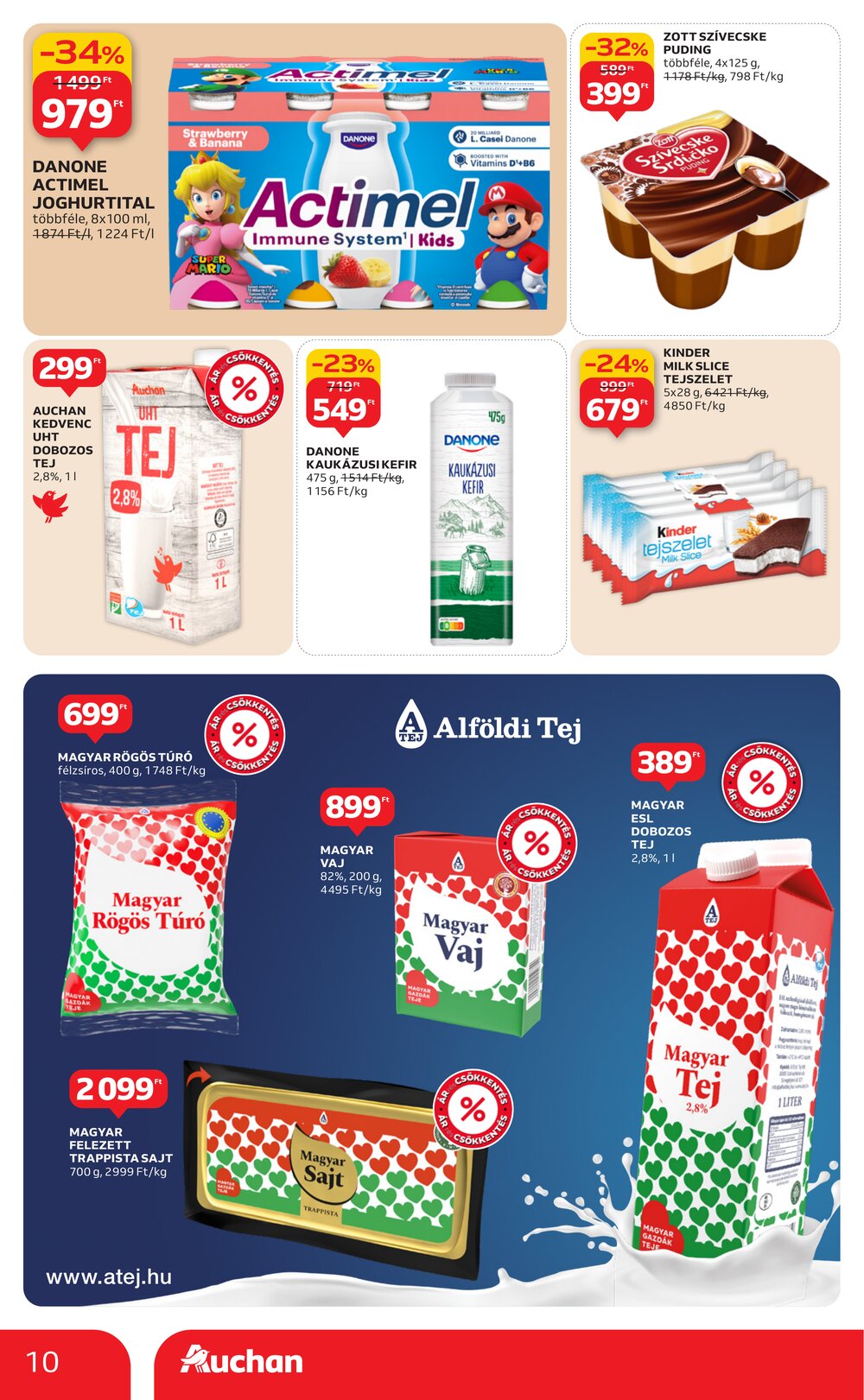 Auchan akciós újság 2026.01.02-től - 10. oldal.