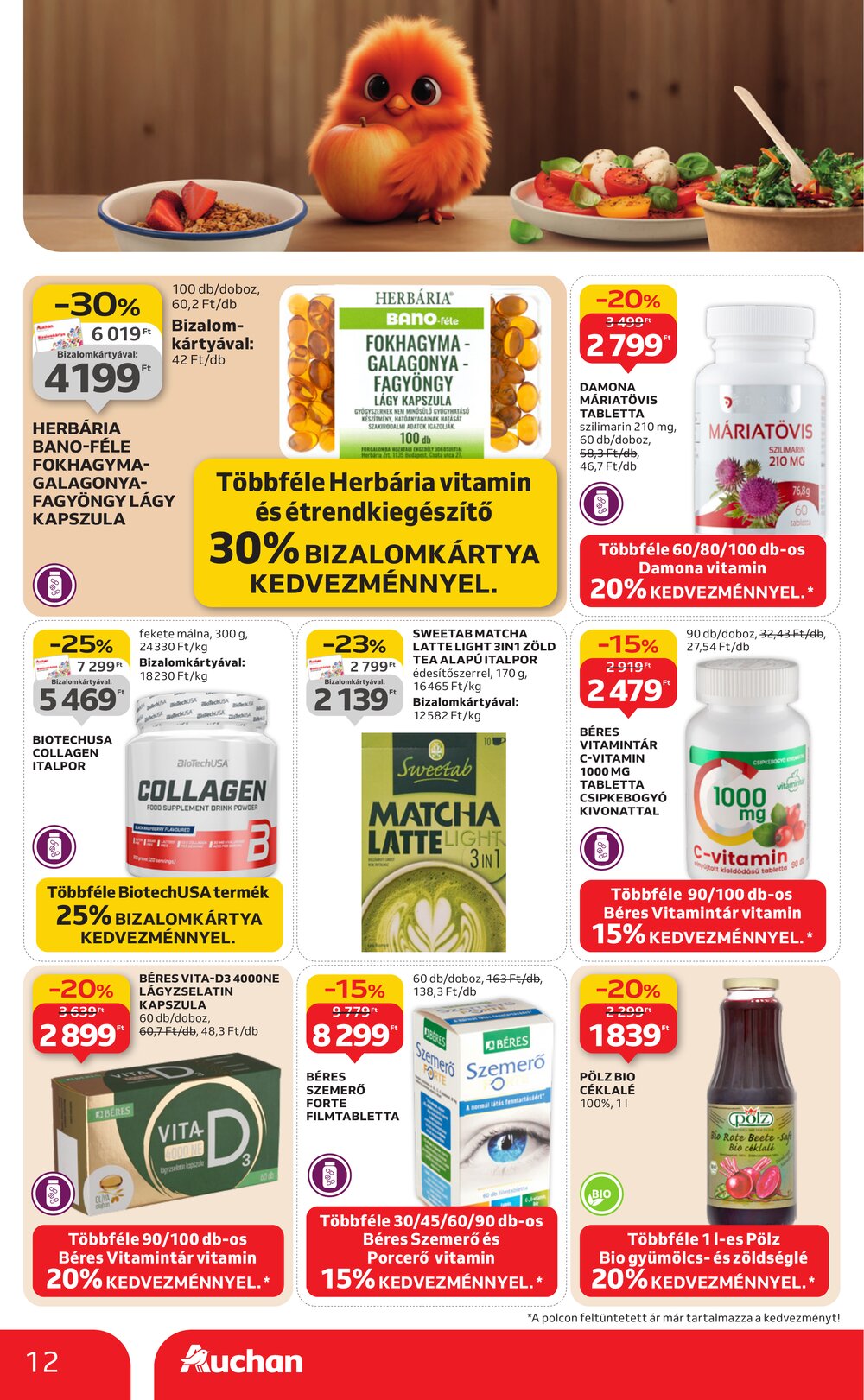Auchan akciós újság 2026.01.02-től - 12. oldal.
