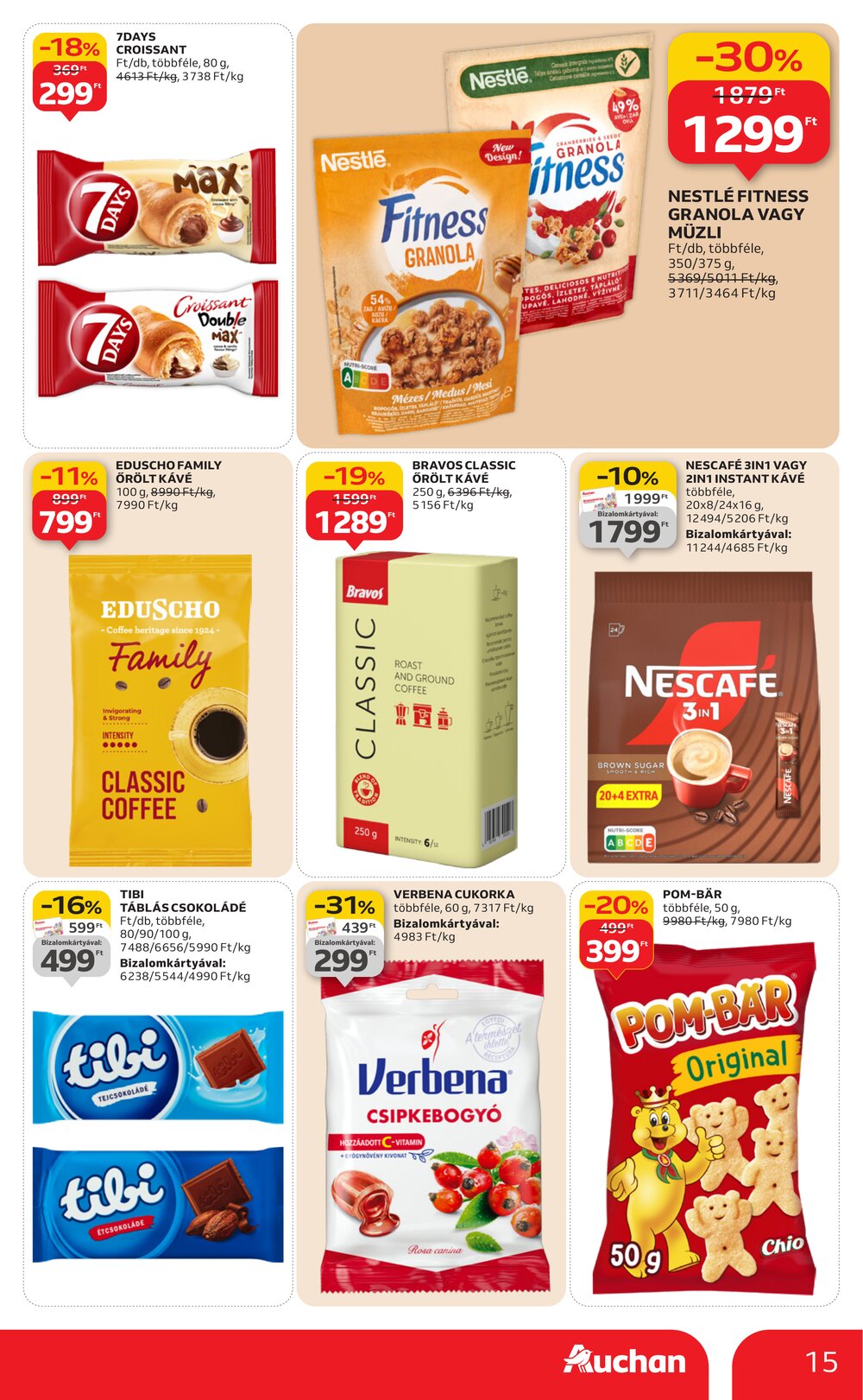 Auchan akciós újság 2026.01.02-től - 15. oldal.