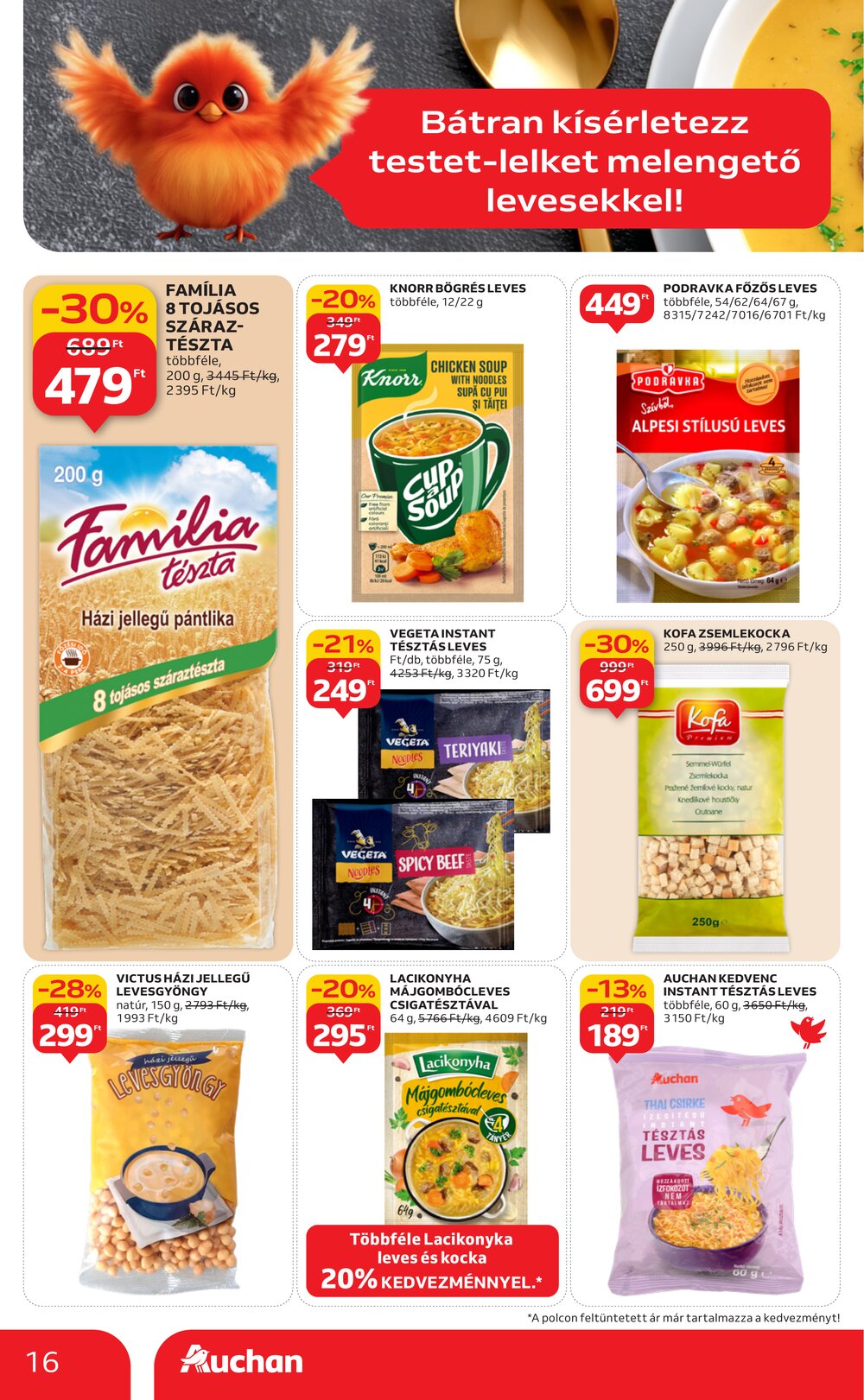Auchan akciós újság 2026.01.02-től - 16. oldal.
