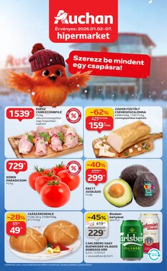 Auchan akciós újság 2026.01.02-től