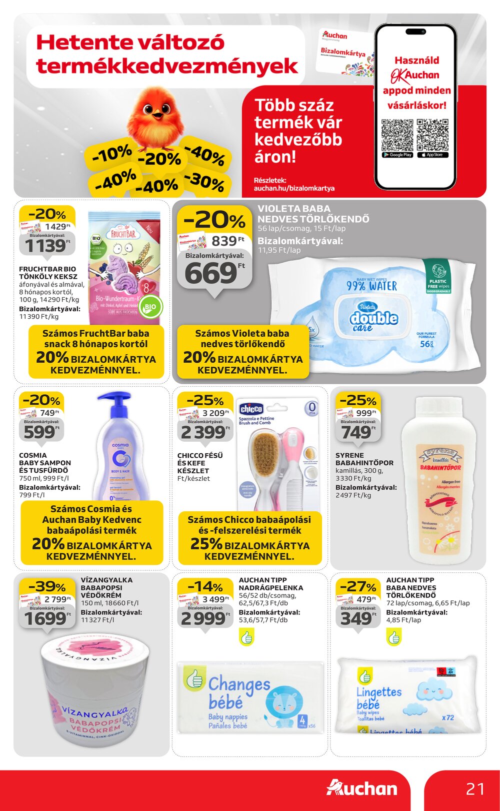 Auchan akciós újság 2026.01.02-től - 21. oldal.