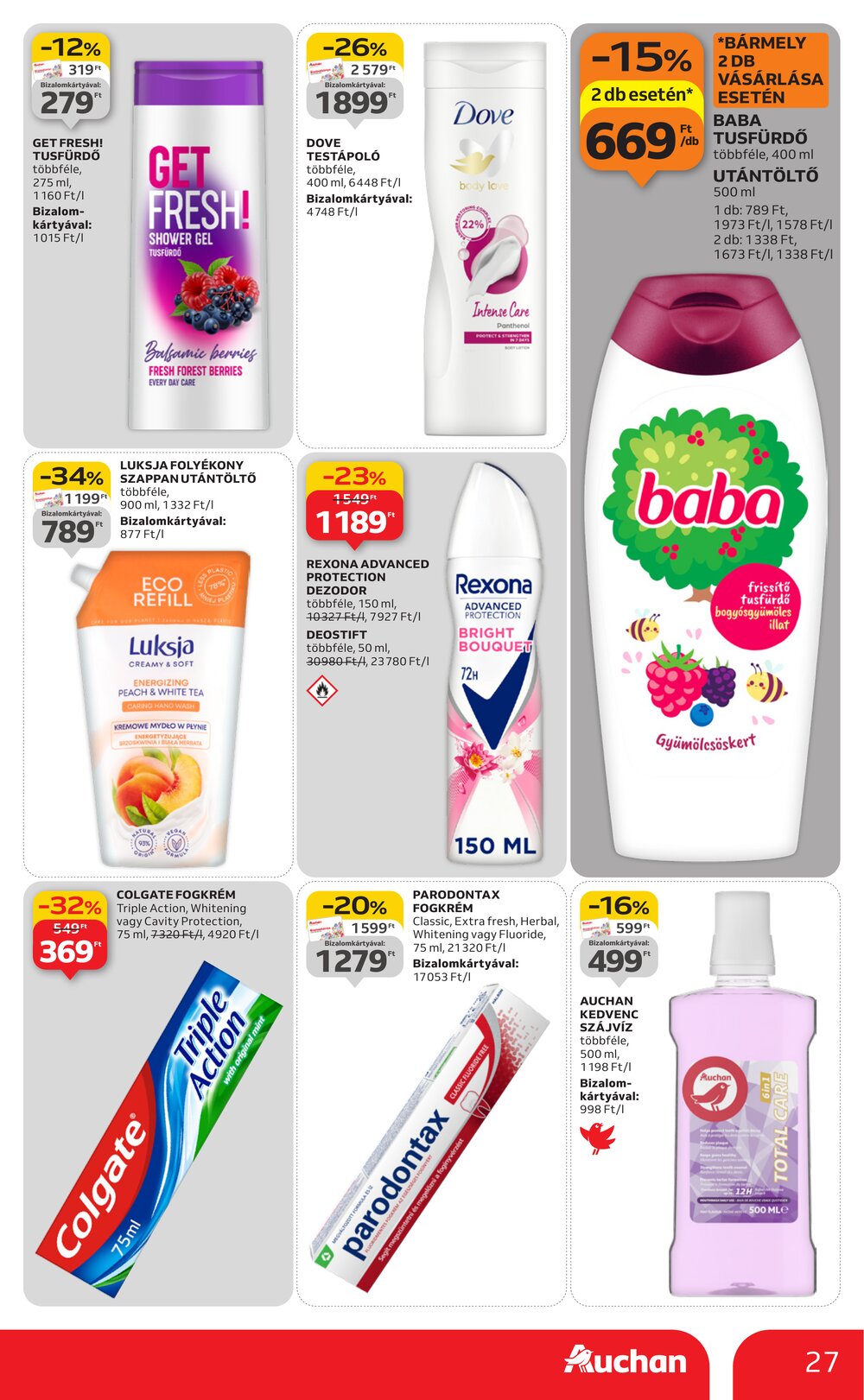 Auchan akciós újság 2026.01.02-től - 27. oldal.