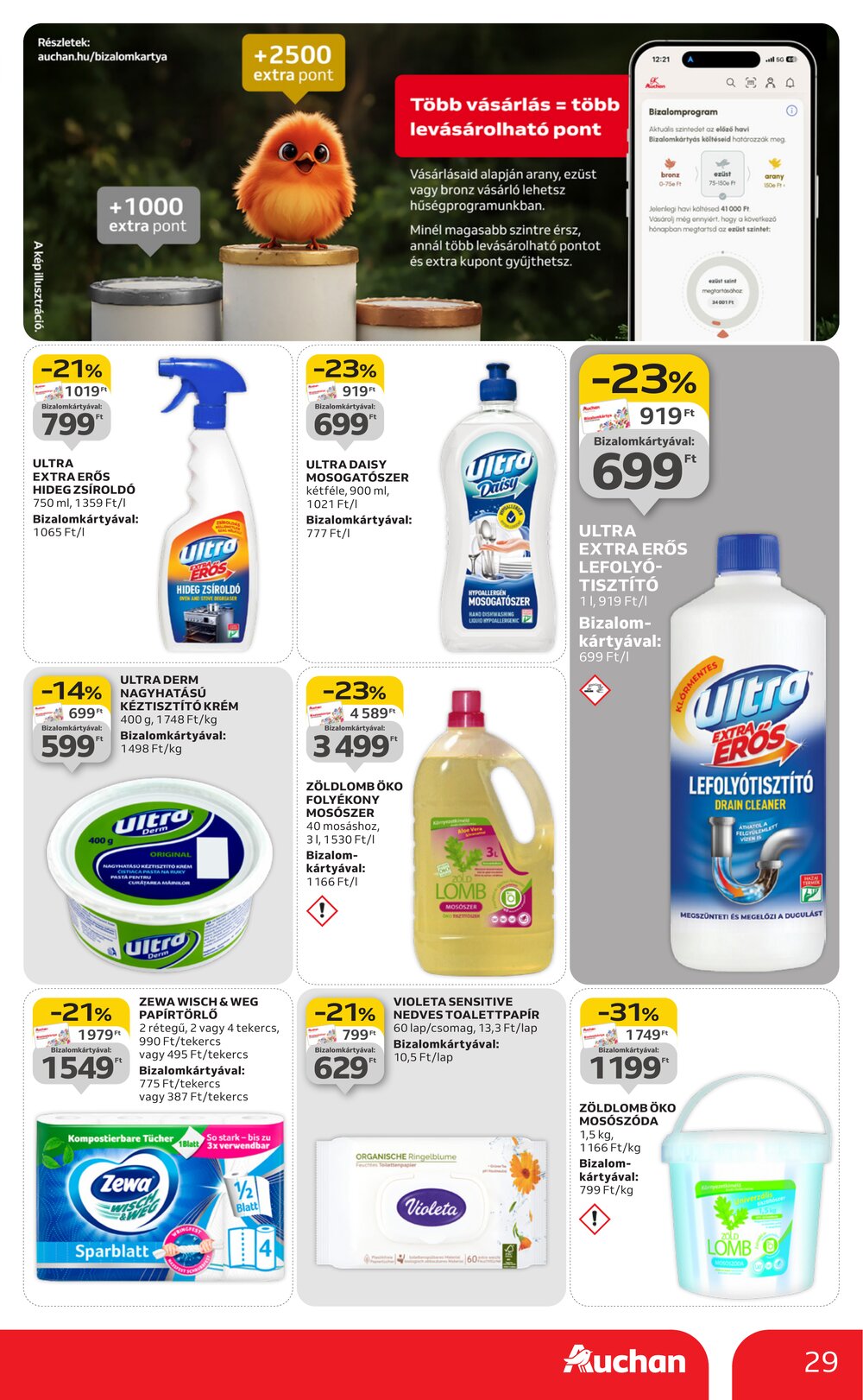 Auchan akciós újság 2026.01.02-től - 29. oldal.