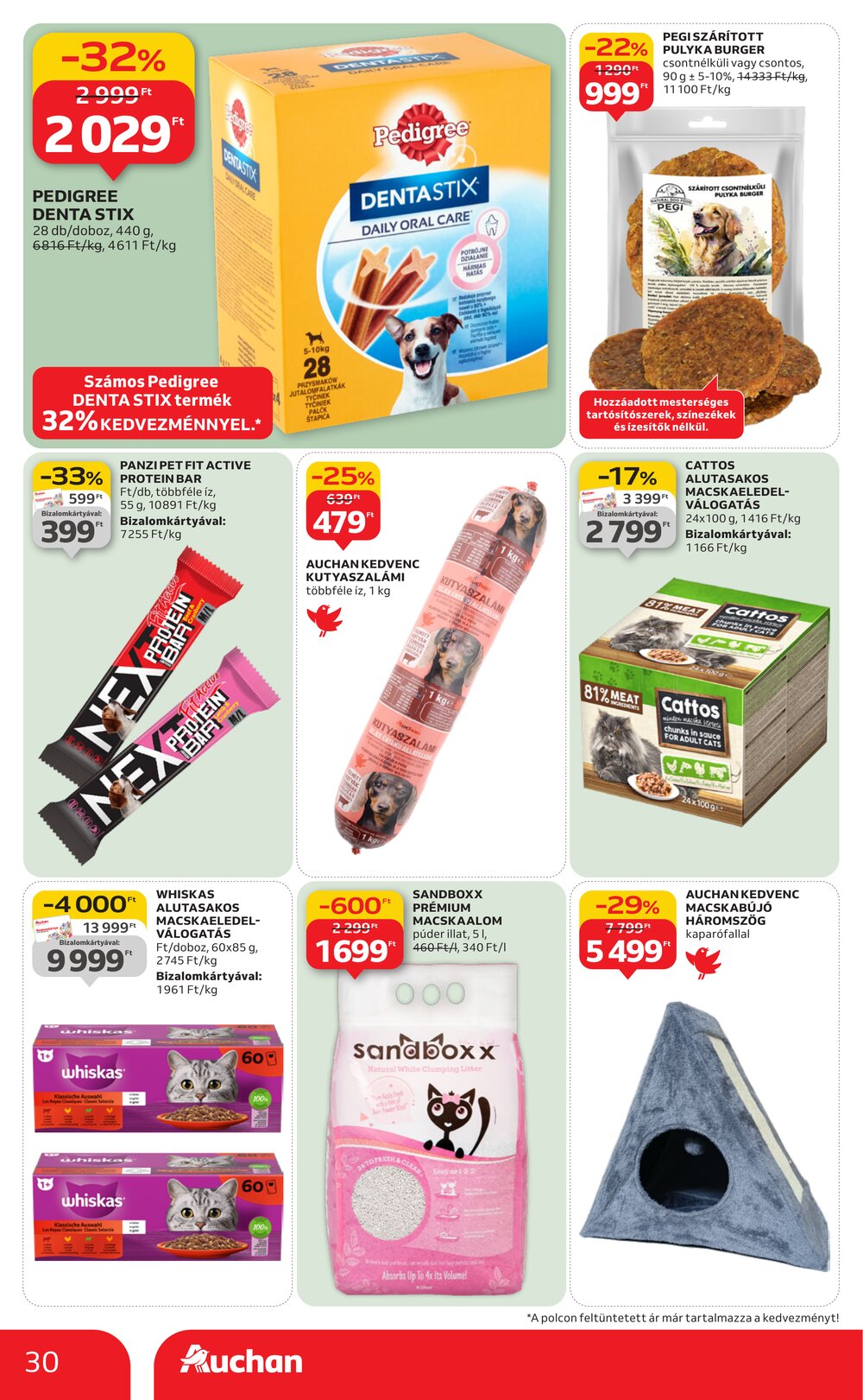 Auchan akciós újság 2026.01.02-től - 30. oldal.