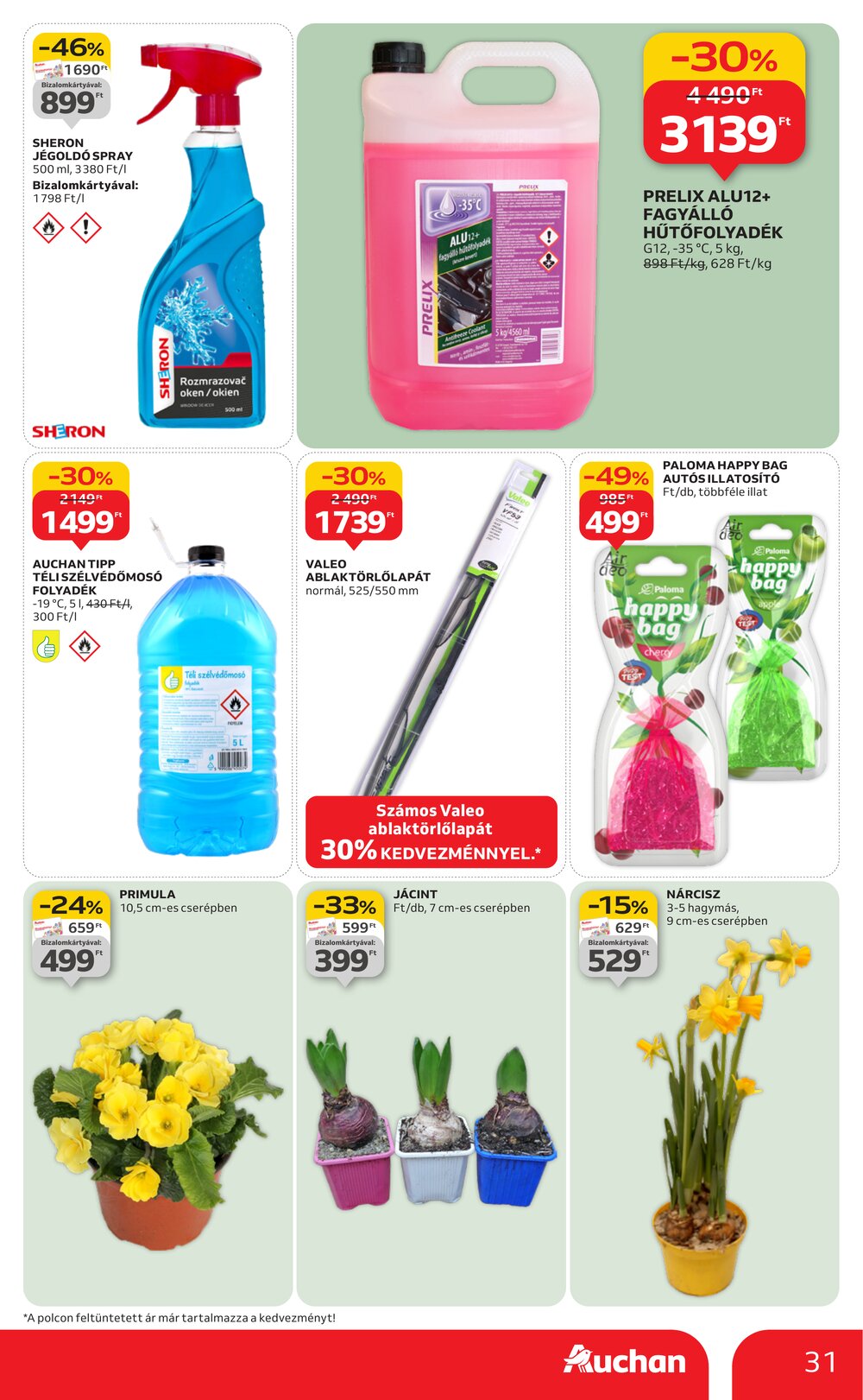Auchan akciós újság 2026.01.02-től - 31. oldal.