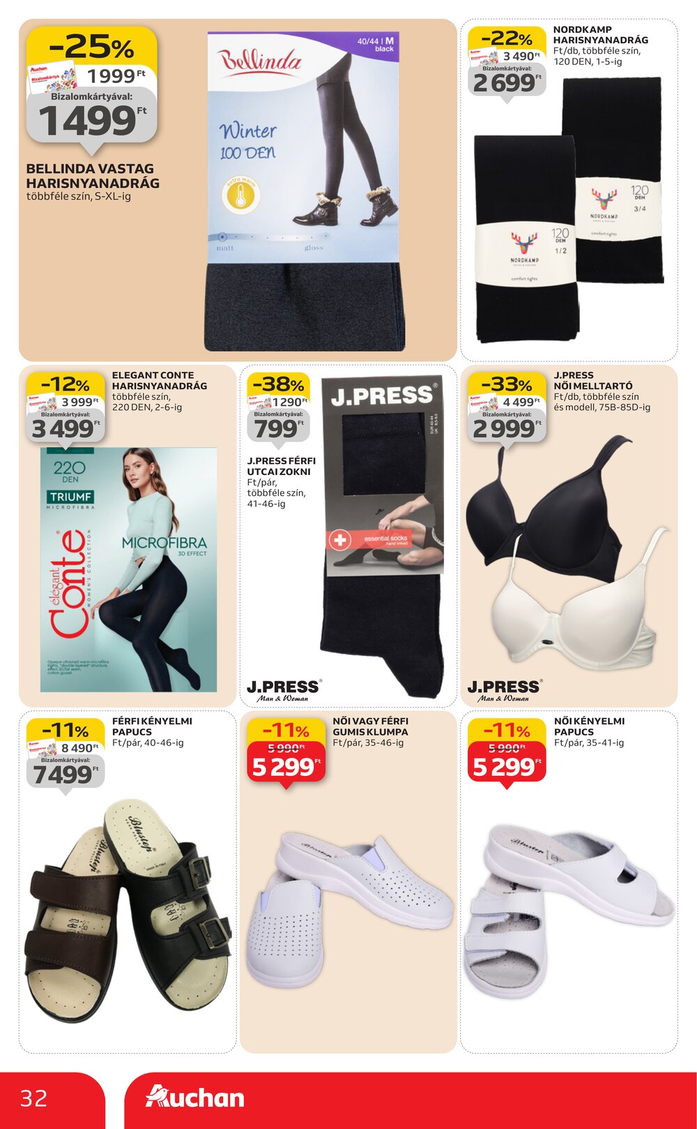 Auchan akciós újság 2026.01.02-től - 32. oldal.