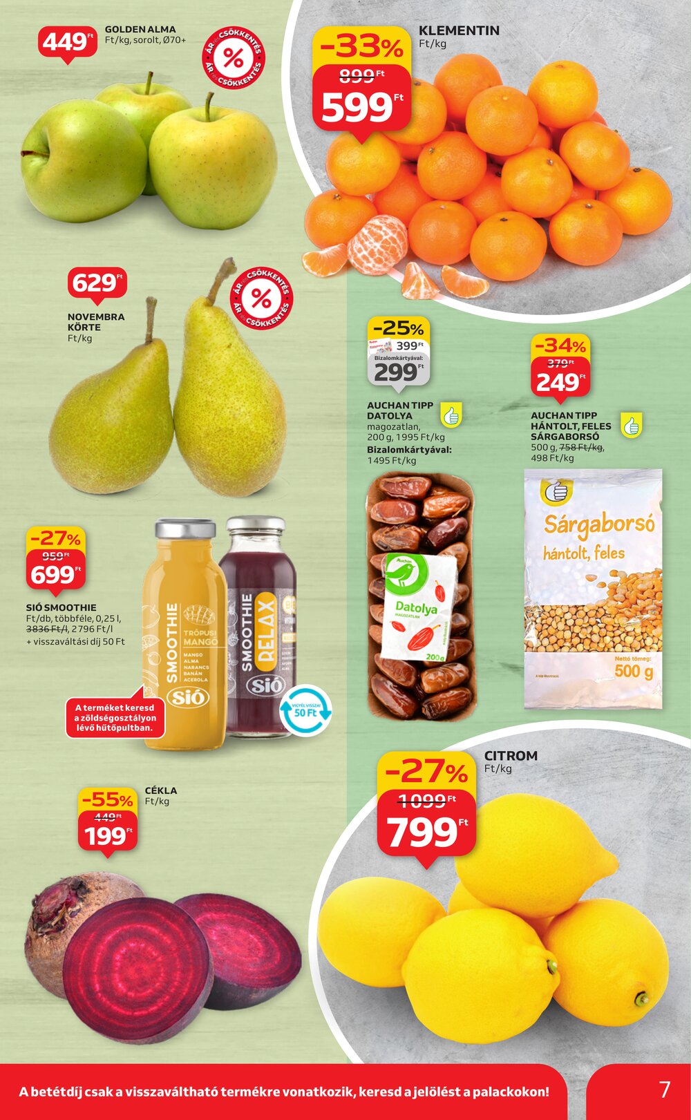 Auchan akciós újság 2026.01.02-től - 7. oldal.