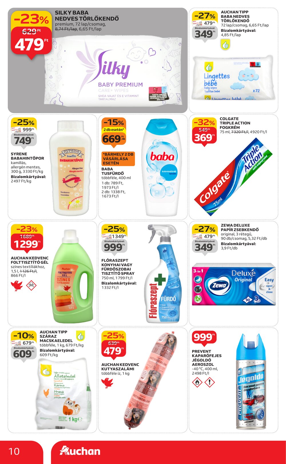 Auchan akciós újság 2026.01.02-től - 10. oldal.