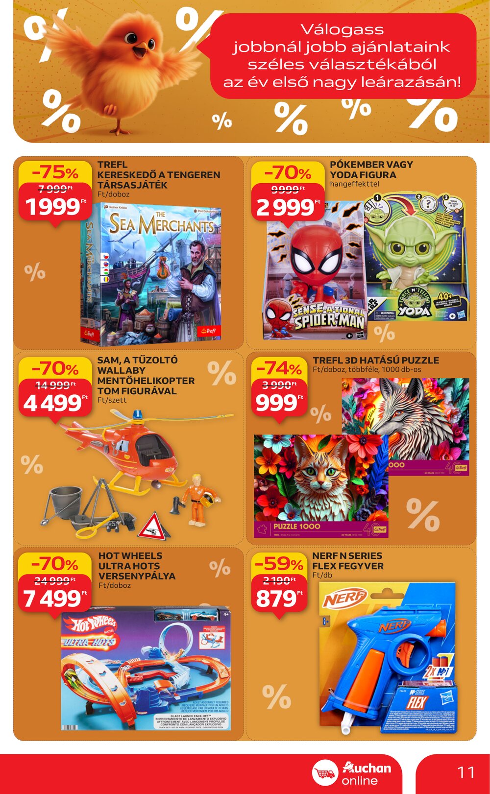 Auchan akciós újság 2026.01.02-től - 11. oldal.