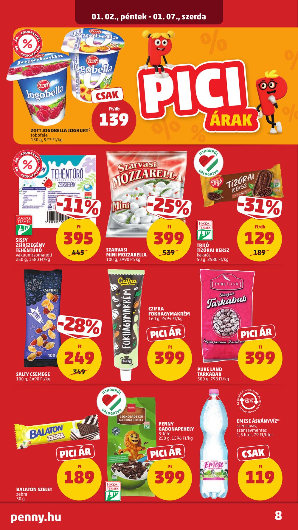 Penny Market akciós újság 2026.01.02-től - 12. oldal.