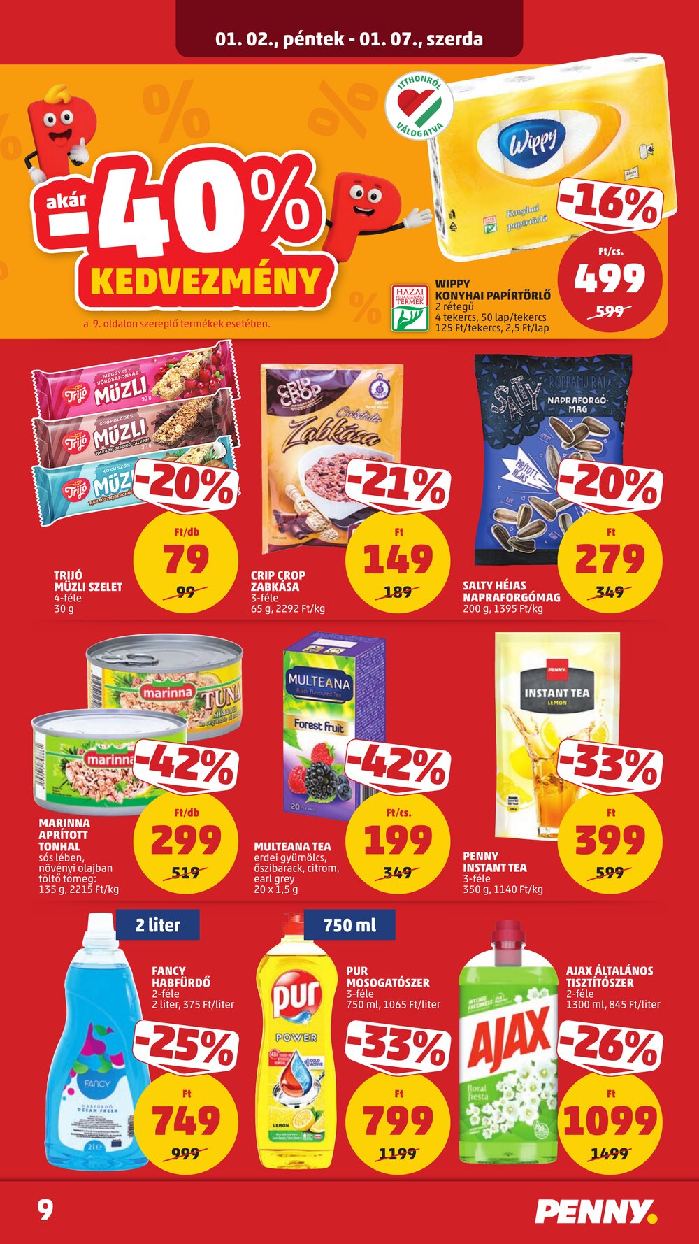 Penny Market akciós újság 2026.01.02-től - 13. oldal.