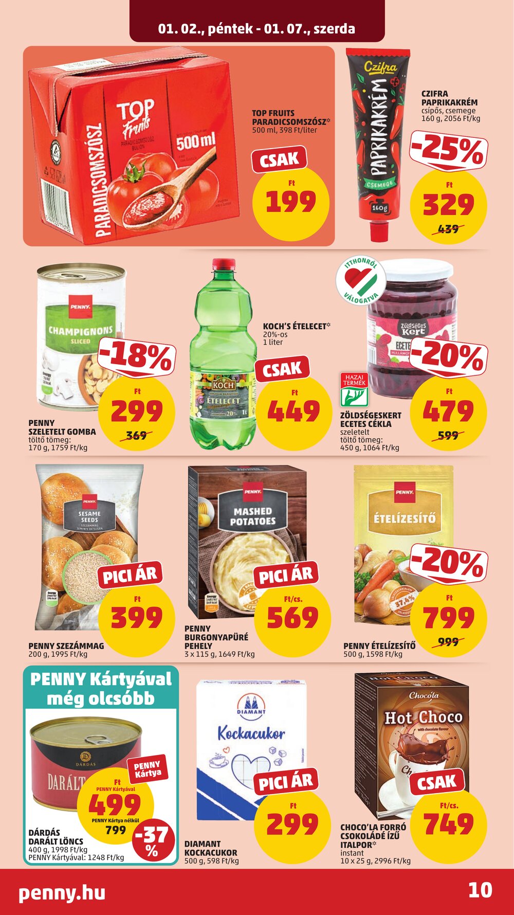 Penny Market akciós újság 2026.01.02-től - 14. oldal.