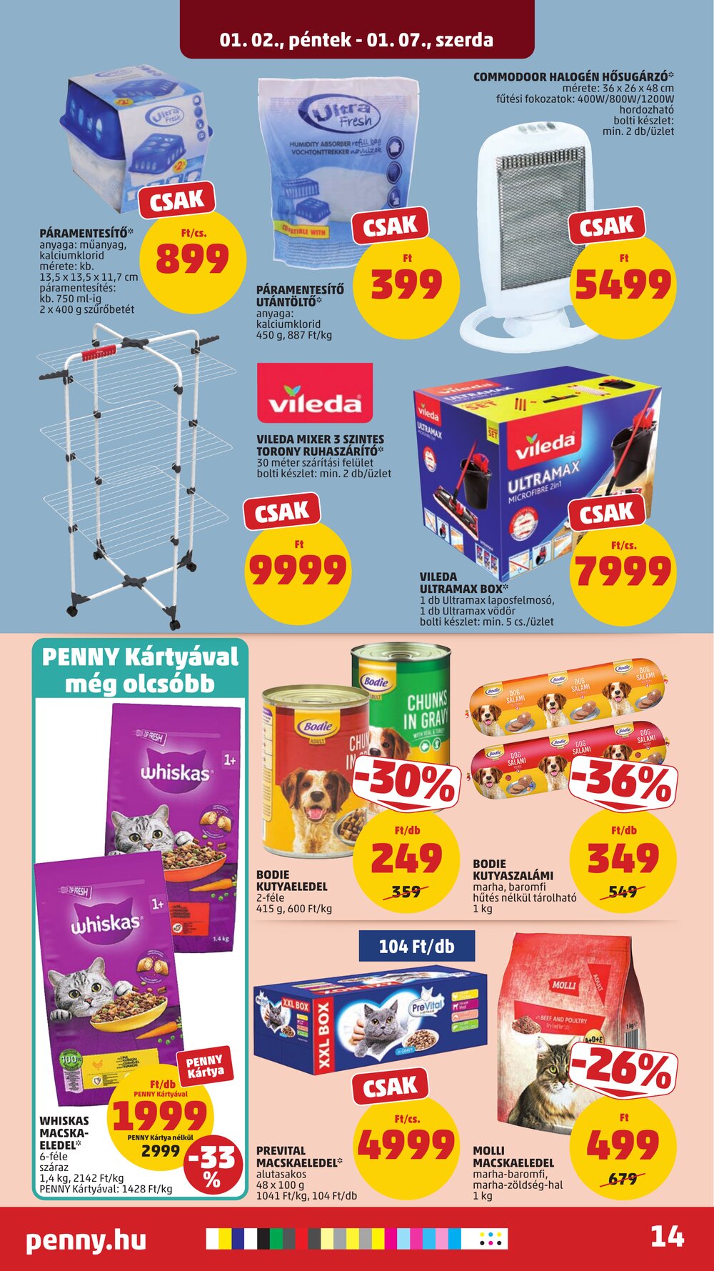 Penny Market akciós újság 2026.01.02-től - 18. oldal.