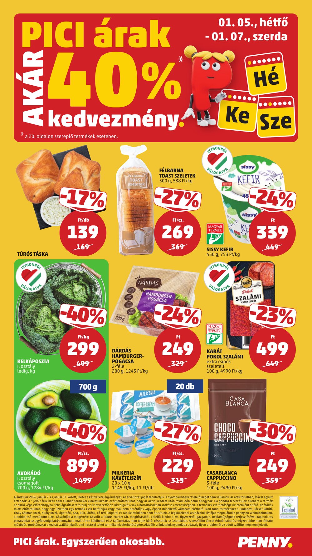 Penny Market akciós újság 2026.01.02-től - 24. oldal.