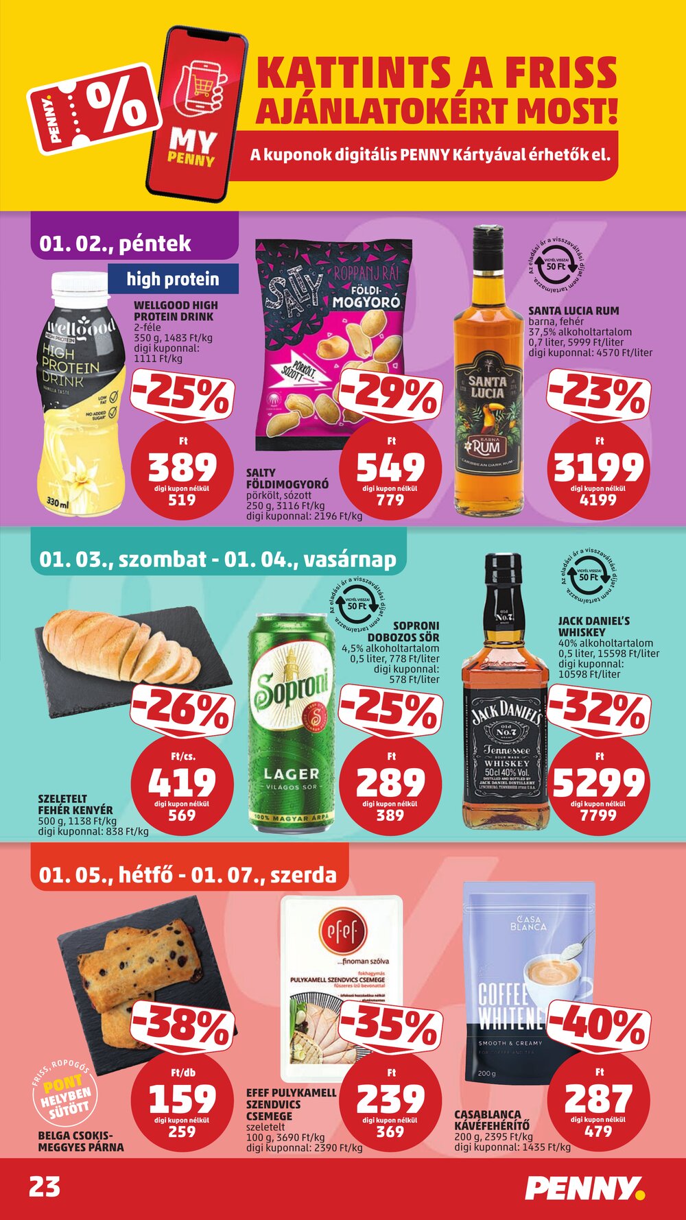 Penny Market akciós újság 2026.01.02-től - 27. oldal.