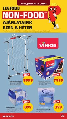 Penny Market akciós újság 2026.01.02-től - 32. oldal.
