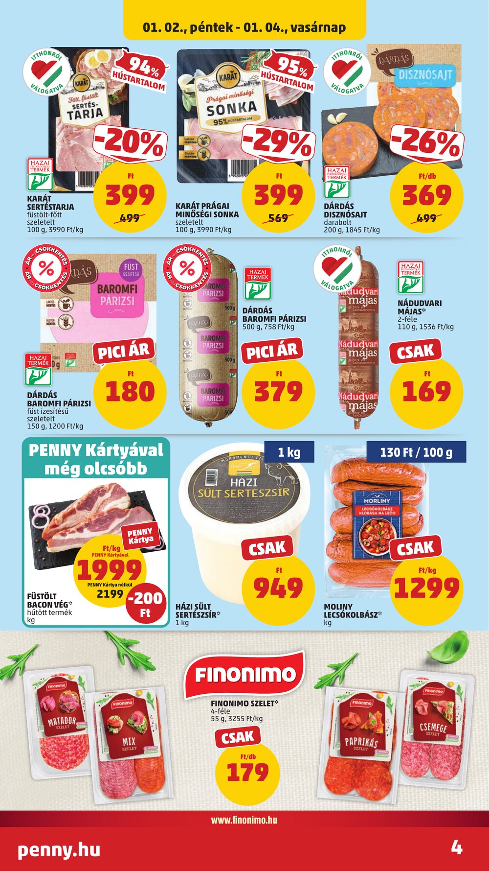 Penny Market akciós újság 2026.01.02-től - 6. oldal.