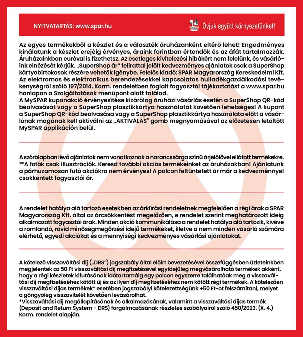 Interspar akciós újság 2026.01.02-től - 36. oldal.