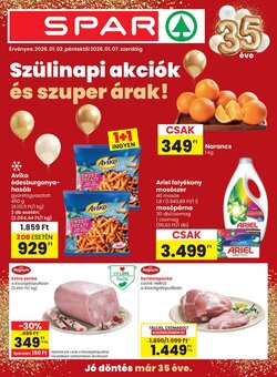 Spar akciós újság 2026.01.02-től