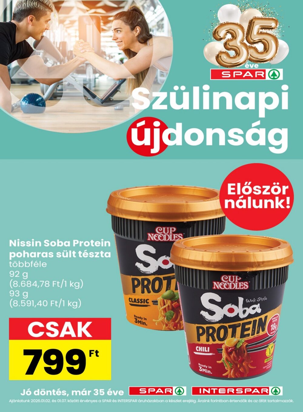 Spar akciós újság 2026.01.02-től - 2. oldal.