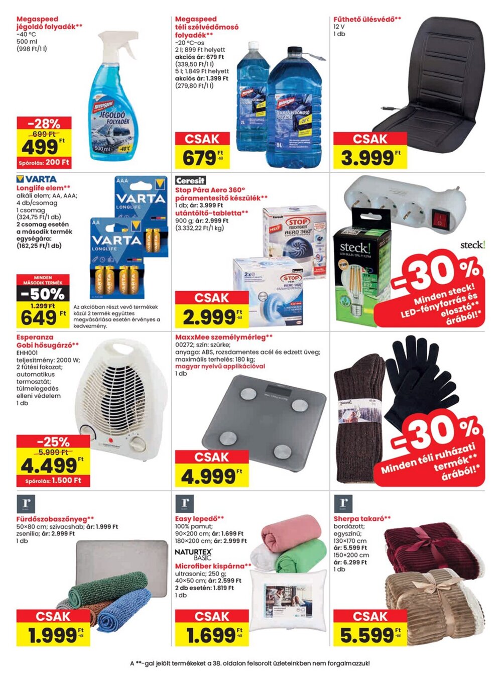 Spar akciós újság 2026.01.02-től - 32. oldal.