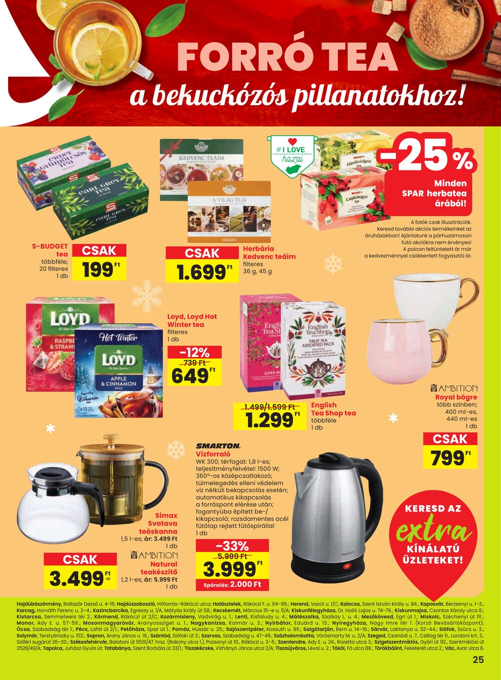 Spar Extra akciós újság 2026.01.02-től - 6. oldal.