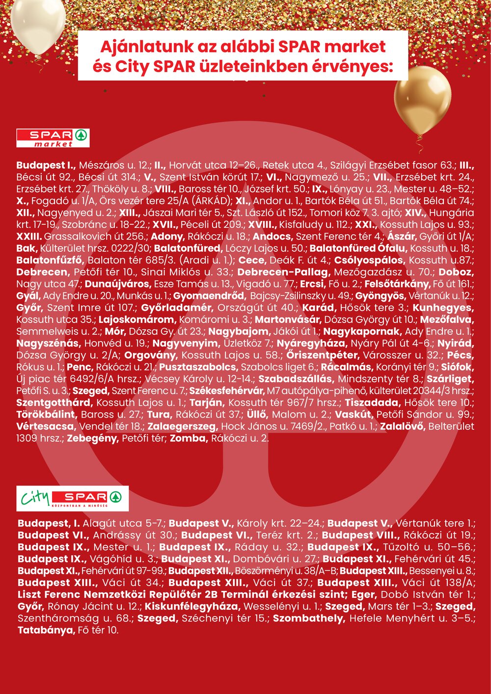 Spar Market akciós újság 2026.01.02-től - 3. oldal.