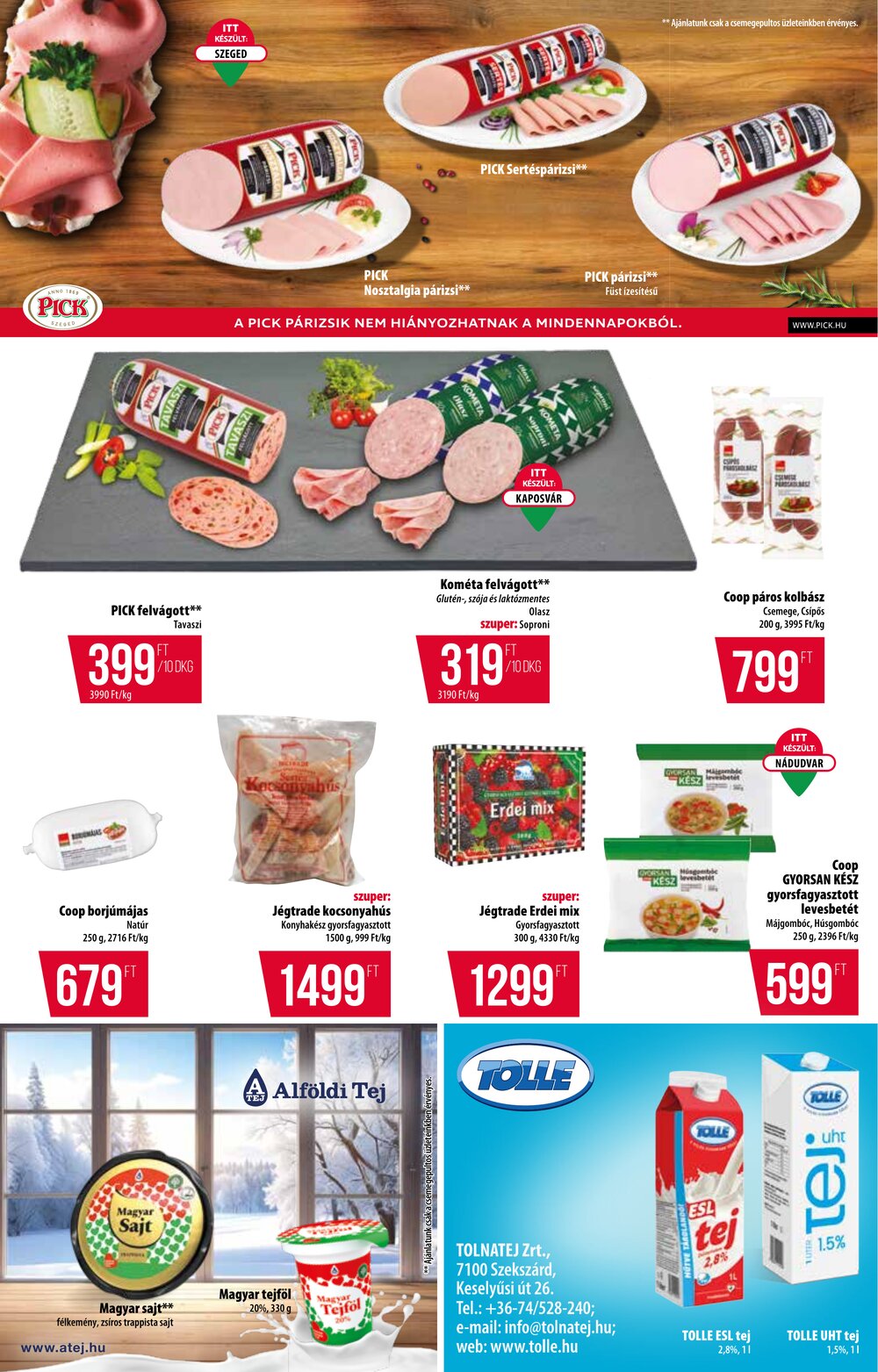 Coop akciós újság 2026.01.02-től - 4. oldal.