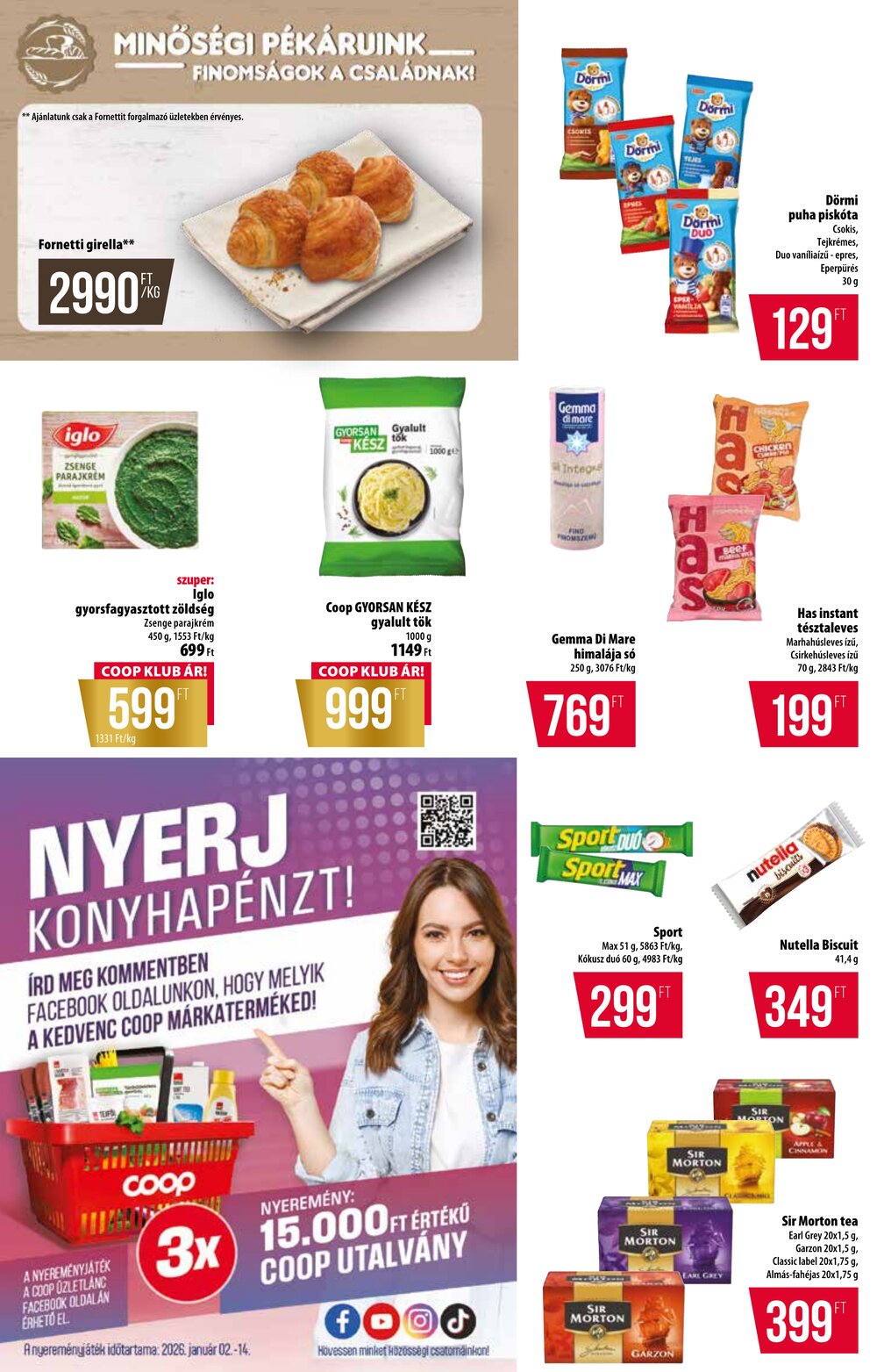 Coop akciós újság 2026.01.02-től - 6. oldal.