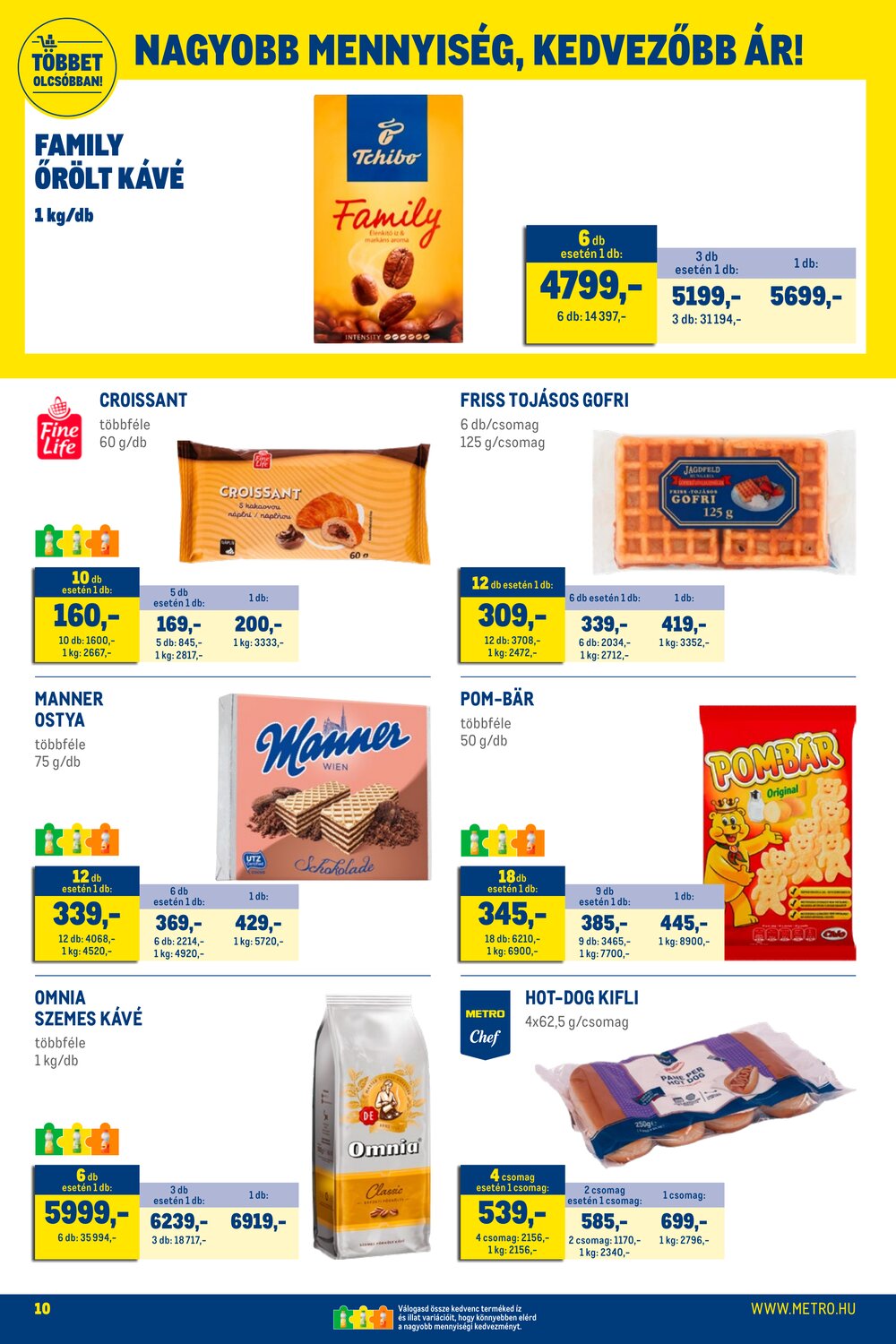 METRO akciós újság 2026.01.02-től - 10. oldal.