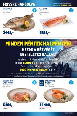 METRO akciós újság 2026.01.02-től - 16. oldal.