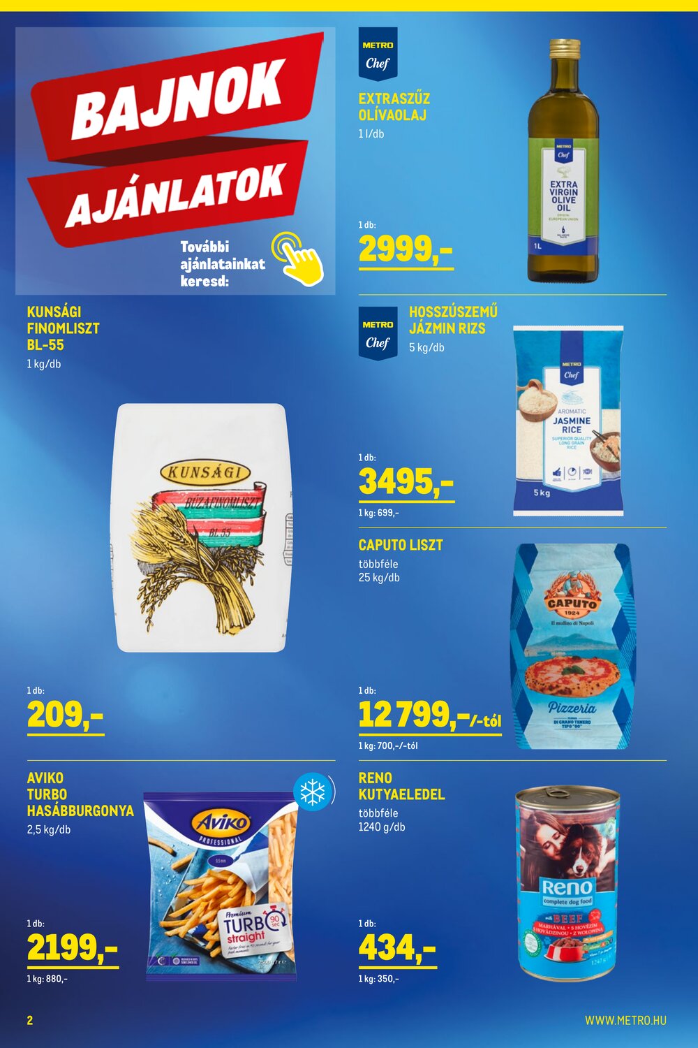 METRO akciós újság 2026.01.02-től - 2. oldal.