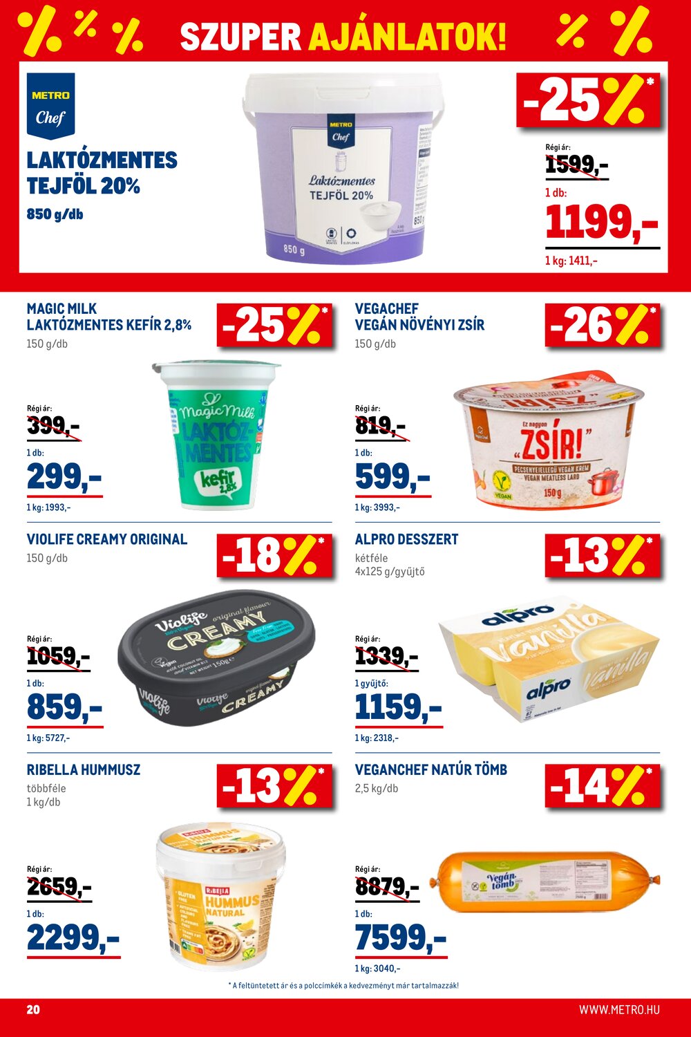 METRO akciós újság 2026.01.02-től - 20. oldal.