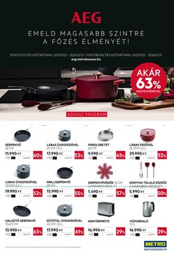 METRO akciós újság 2026.01.02-től - 40. oldal.