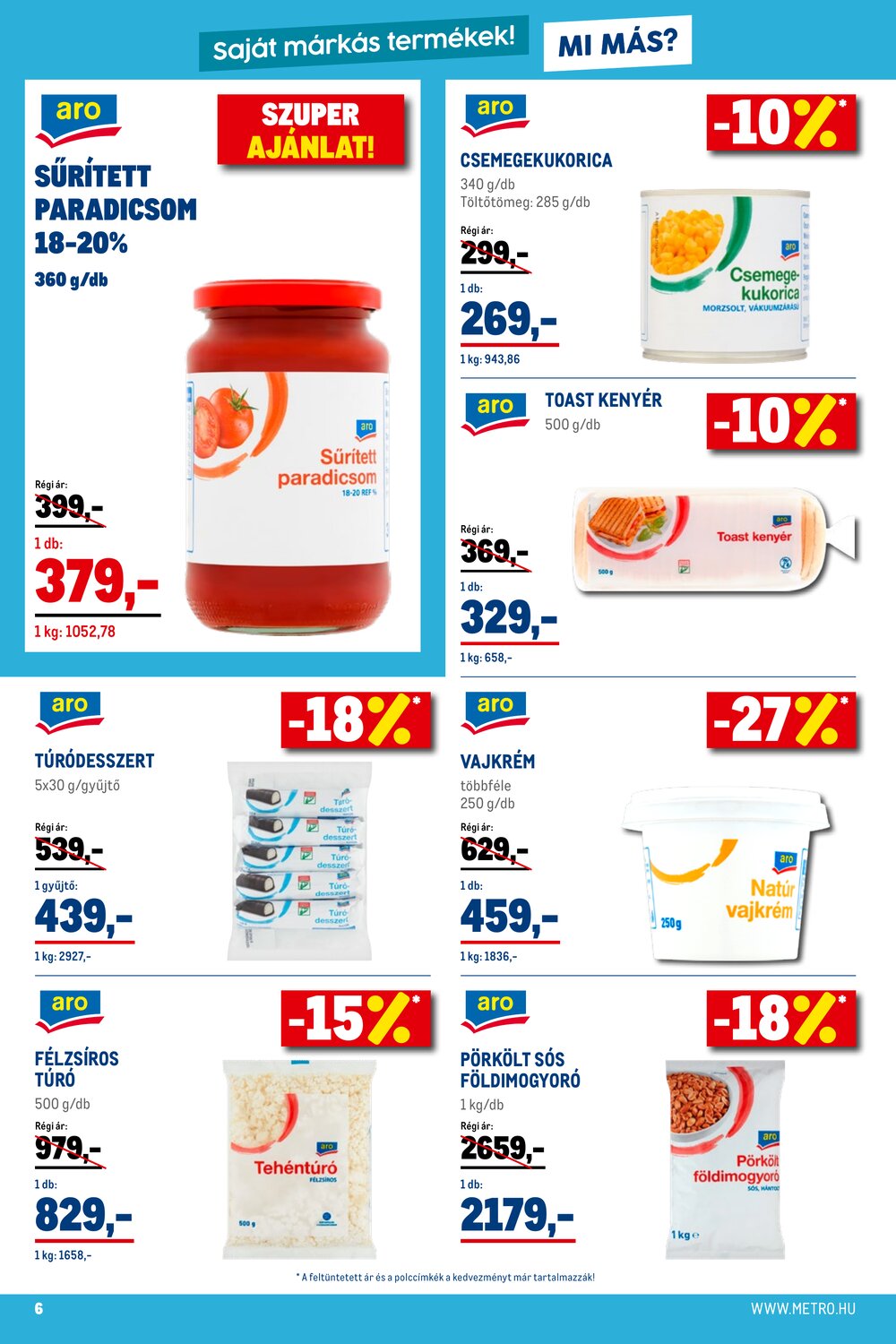 METRO akciós újság 2026.01.02-től - 6. oldal.