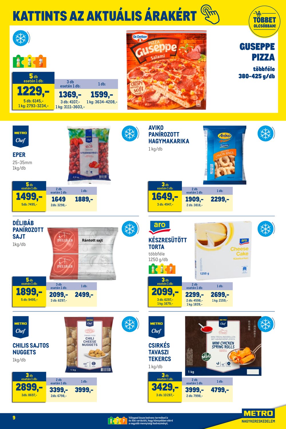 METRO akciós újság 2026.01.02-től - 9. oldal.