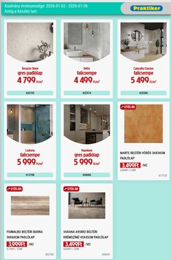 Praktiker akciós újság 2026.01.02-től - 19. oldal.