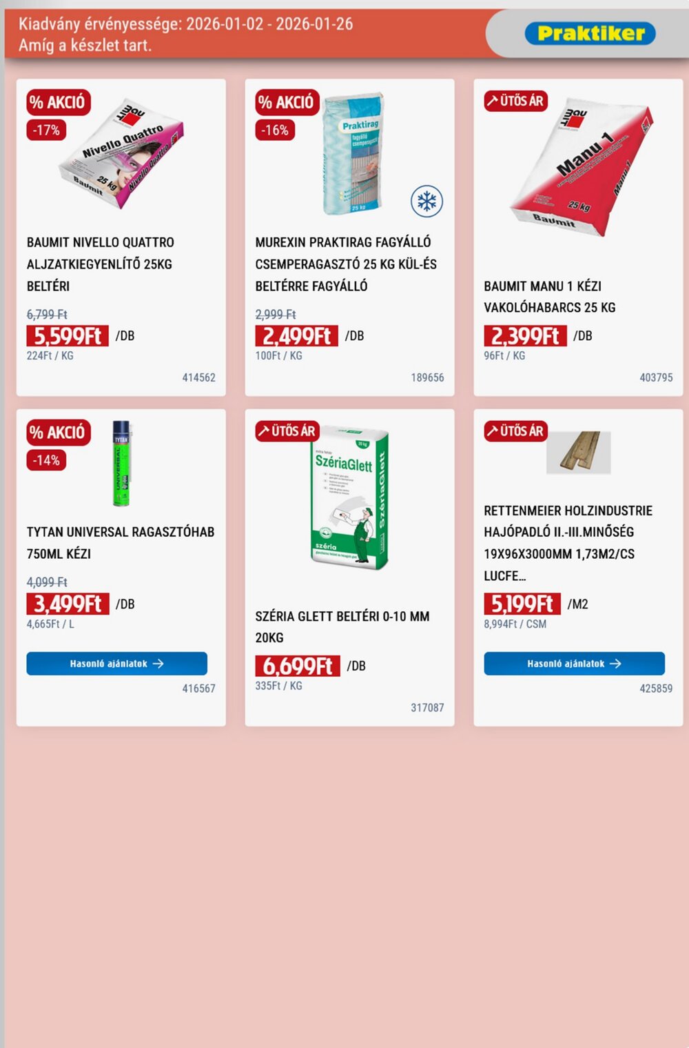 Praktiker akciós újság 2026.01.02-től - 21. oldal.