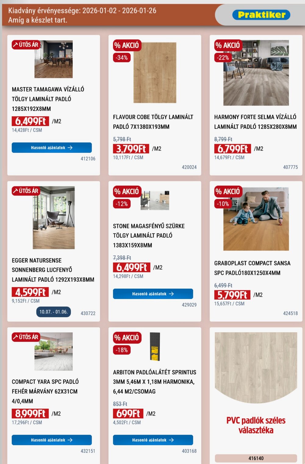 Praktiker akciós újság 2026.01.02-től - 25. oldal.