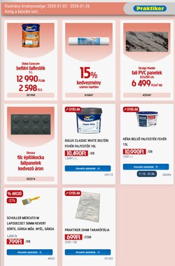 Praktiker akciós újság 2026.01.02-től - 29. oldal.