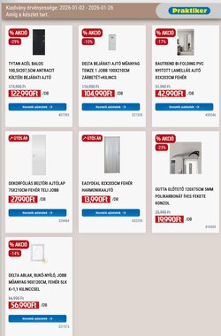 Praktiker akciós újság 2026.01.02-től - 31. oldal.