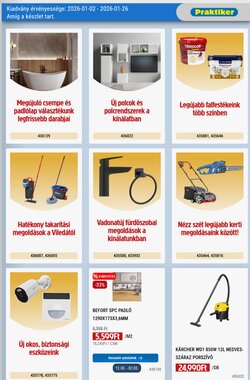 Praktiker akciós újság 2026.01.02-től - 33. oldal.