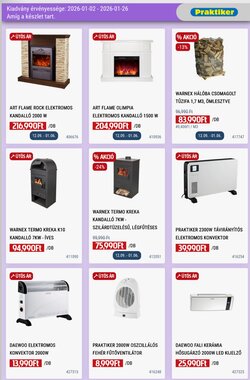 Praktiker akciós újság 2026.01.02-től - 5. oldal.