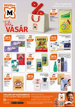 Müller drogéria akciós újság 2026.01.05-től