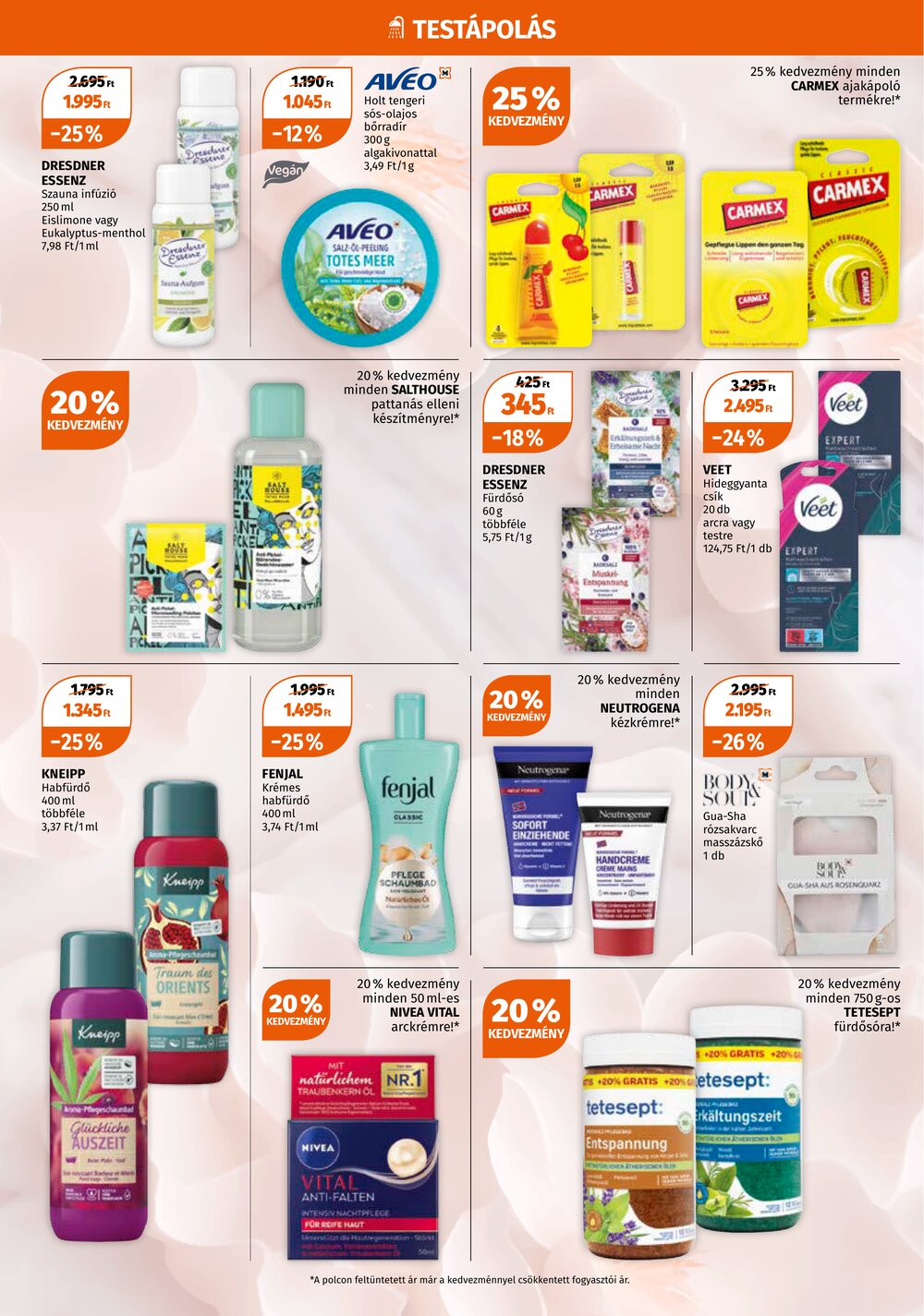 Müller drogéria akciós újság 2026.01.05-től - 4. oldal.