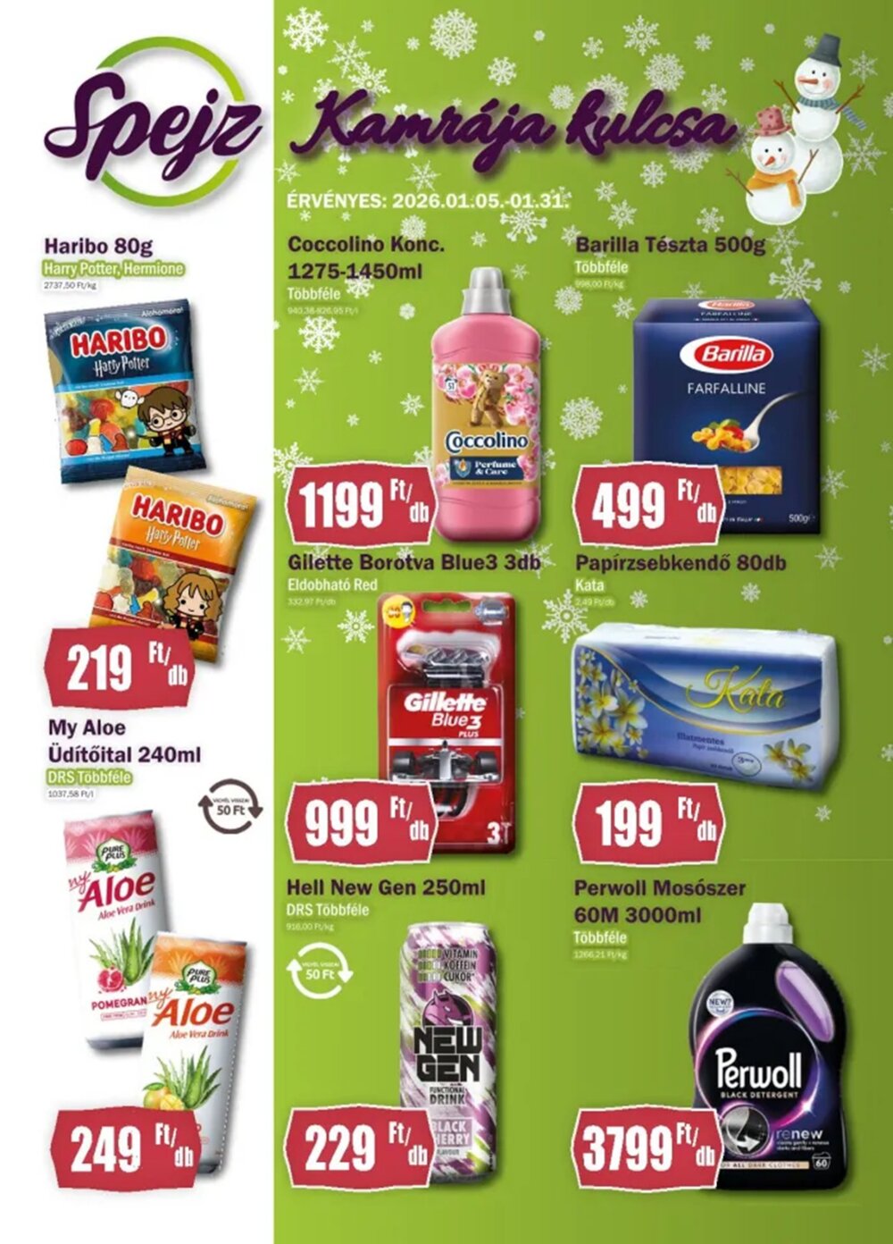 Full Diszkont akciós újság 2026.01.05-től - 1. oldal.