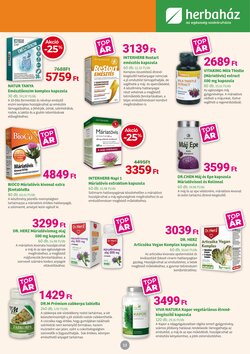 Herbaház akciós újság 2026.01.05-től - 13. oldal.
